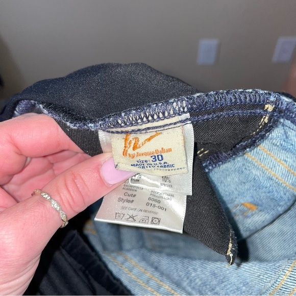 Citizen's of Humanity maternity boot cut wide leg jeans medium wash 30" waist - Picture 10 of 11